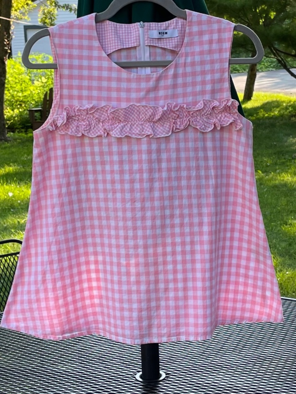 Gingham Top